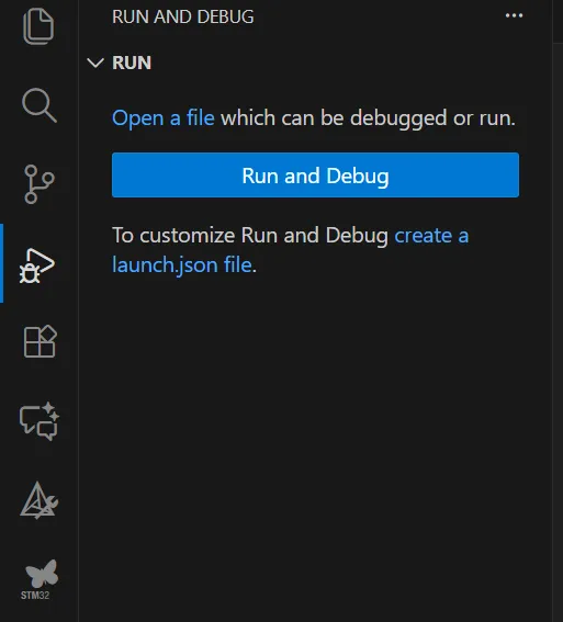 VSCode 创建 launch.json 文件界面